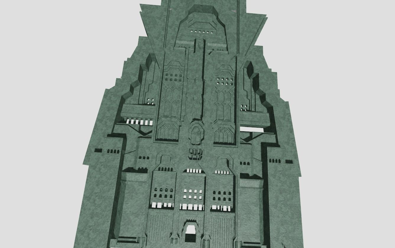 Erebor Front Gate 3D model_4