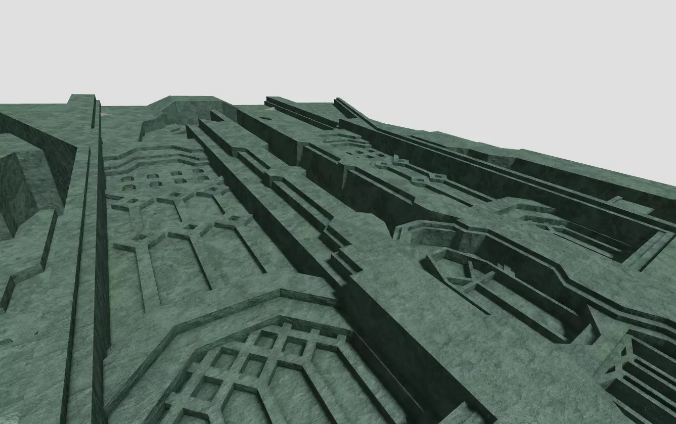 Erebor Front Gate 3D model_0