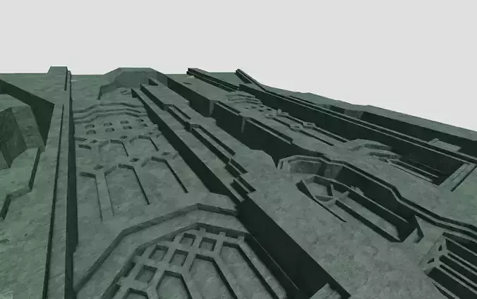 Erebor Front Gate 3D model