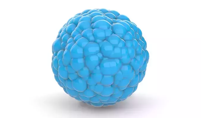 Bubbles Sphere Combination 3D model