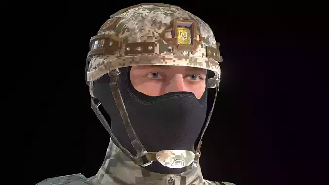 Ukrainain Military Helmet