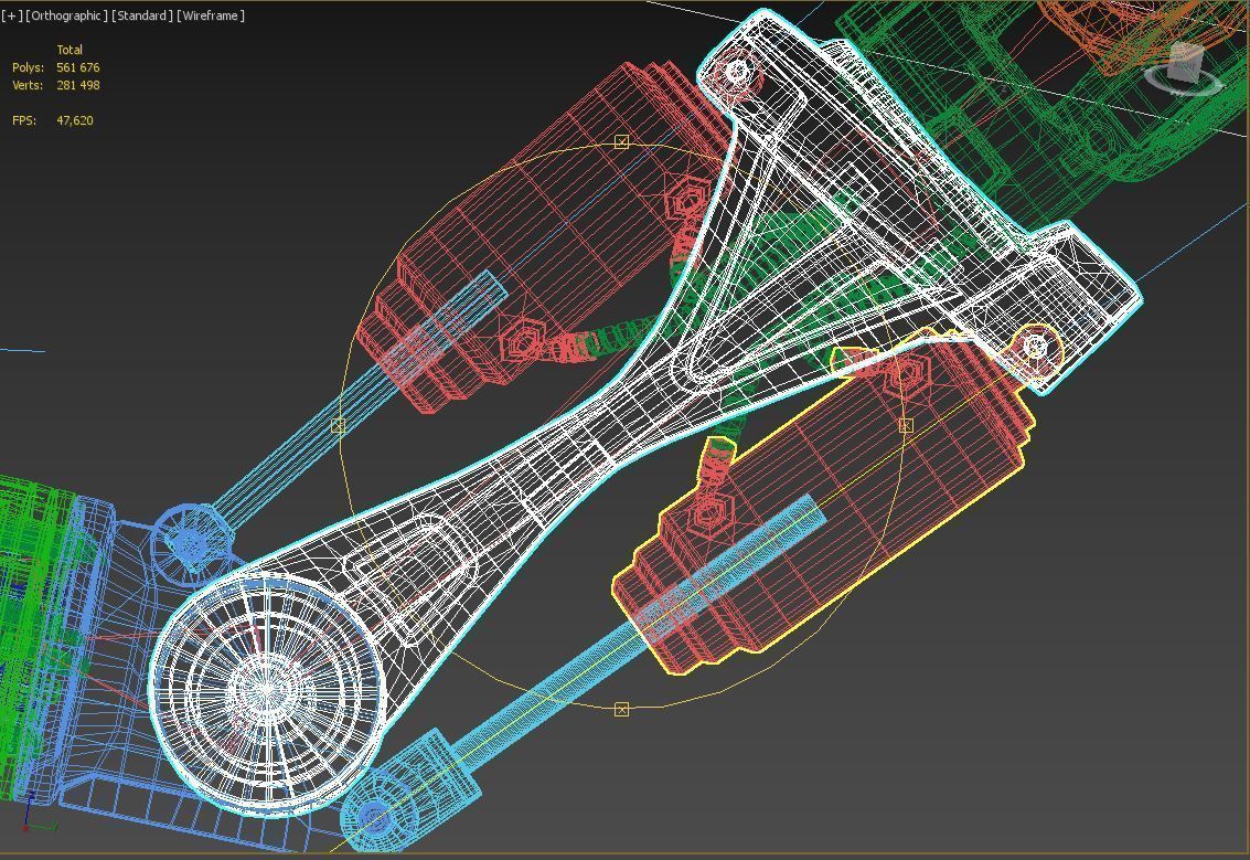 terminator t-800 Arm 3D model_56