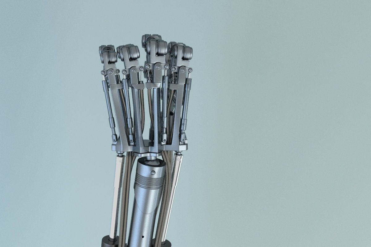 terminator t-800 Arm 3D model_53