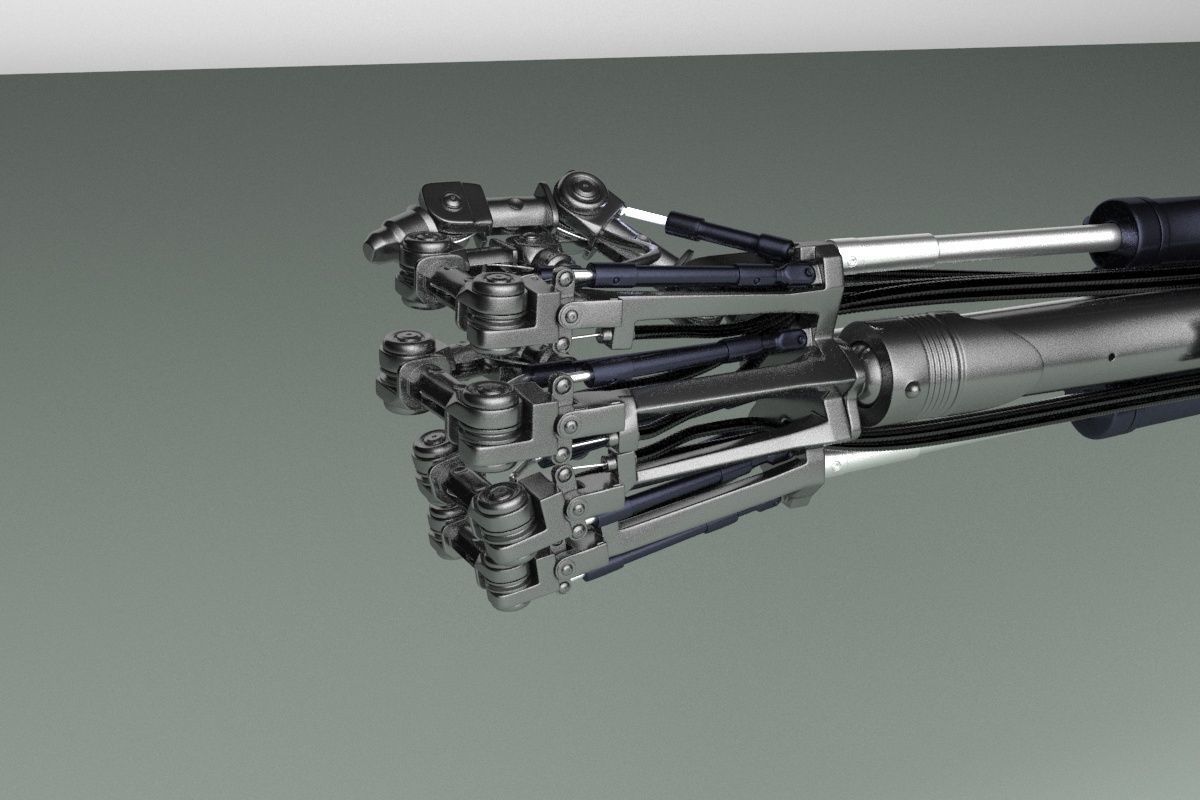 terminator t-800 Arm 3D model_11