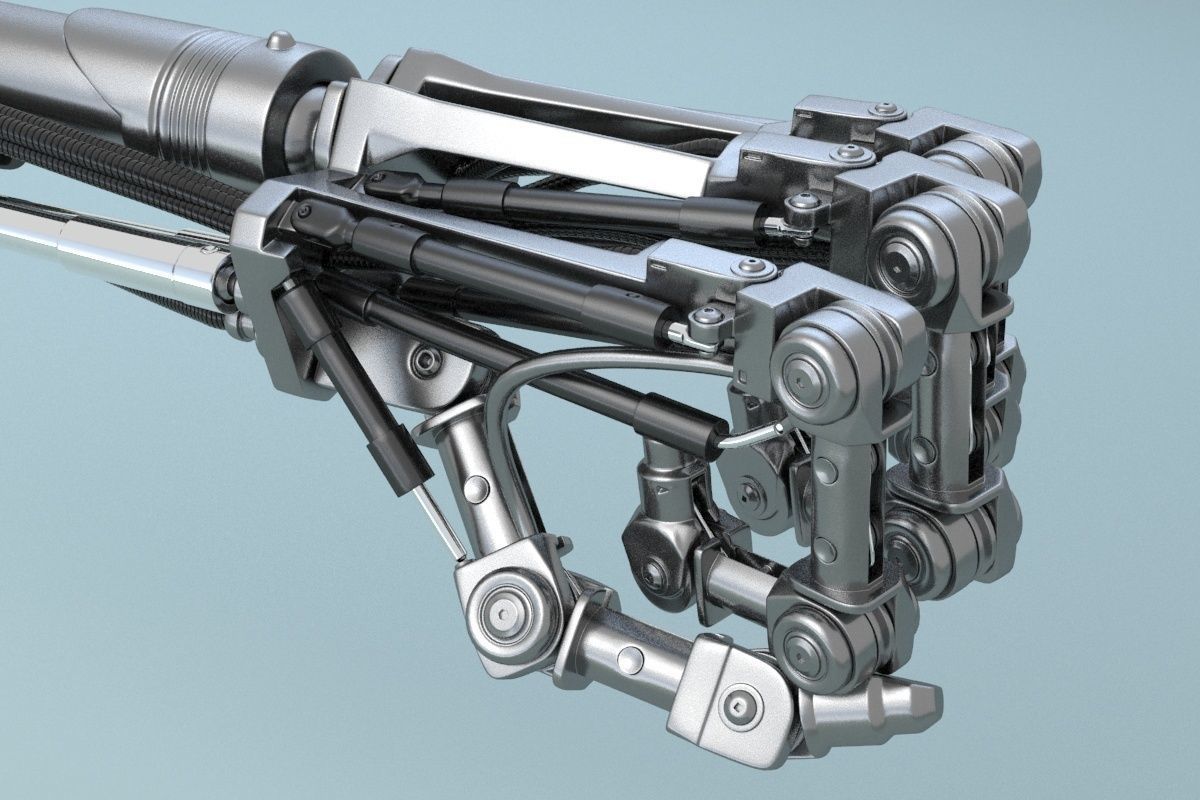 terminator t-800 Arm 3D model_19