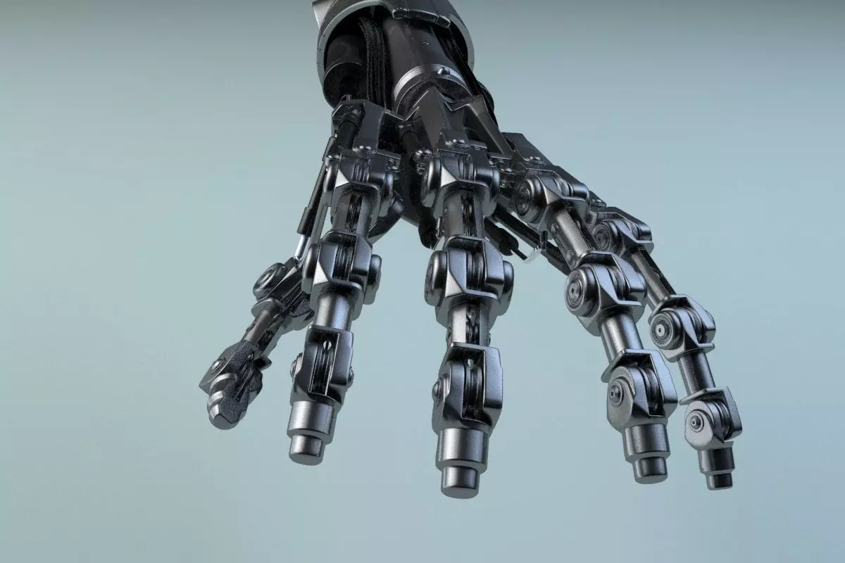 terminator t-800 Arm 3D model_0