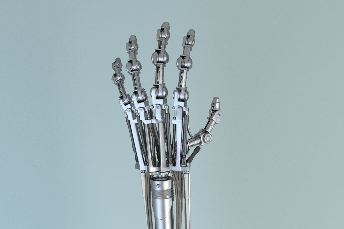 terminator t-800 Arm 3D model_50