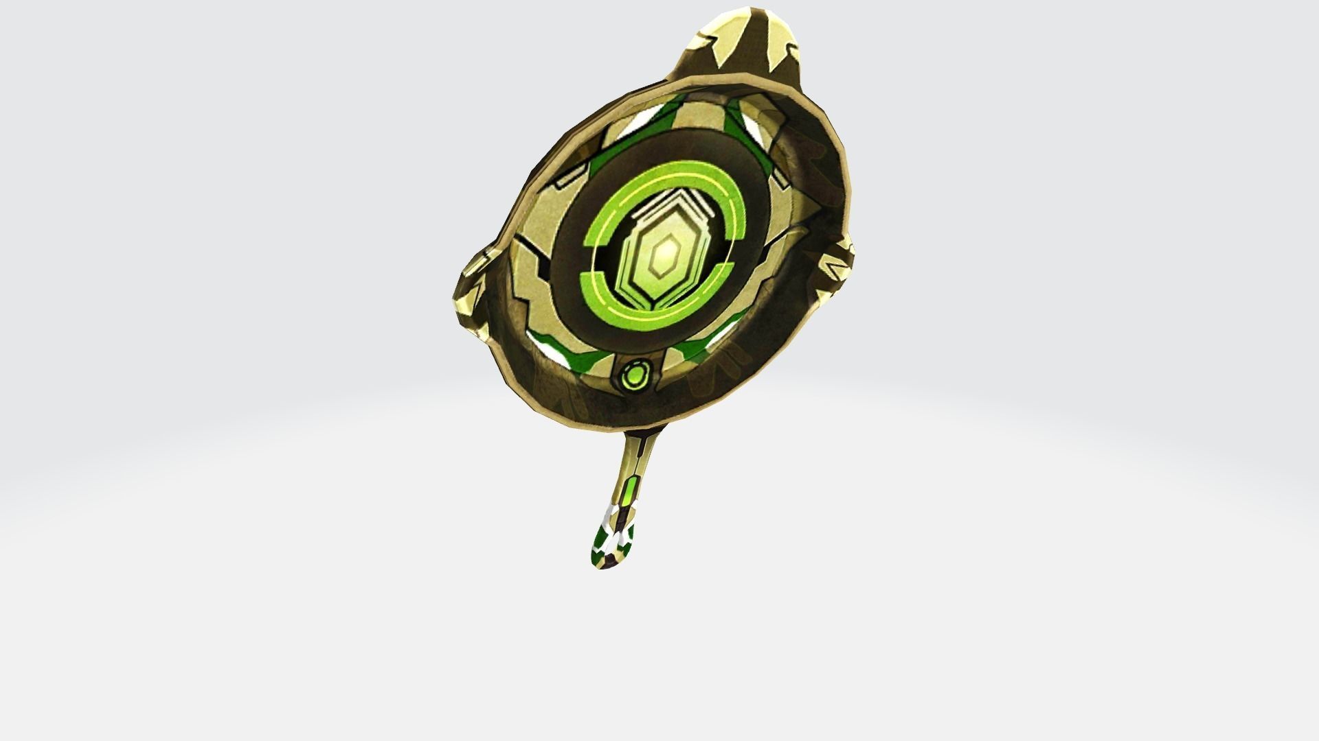 Pan Rifle Game Weapon 21x 3D model_11