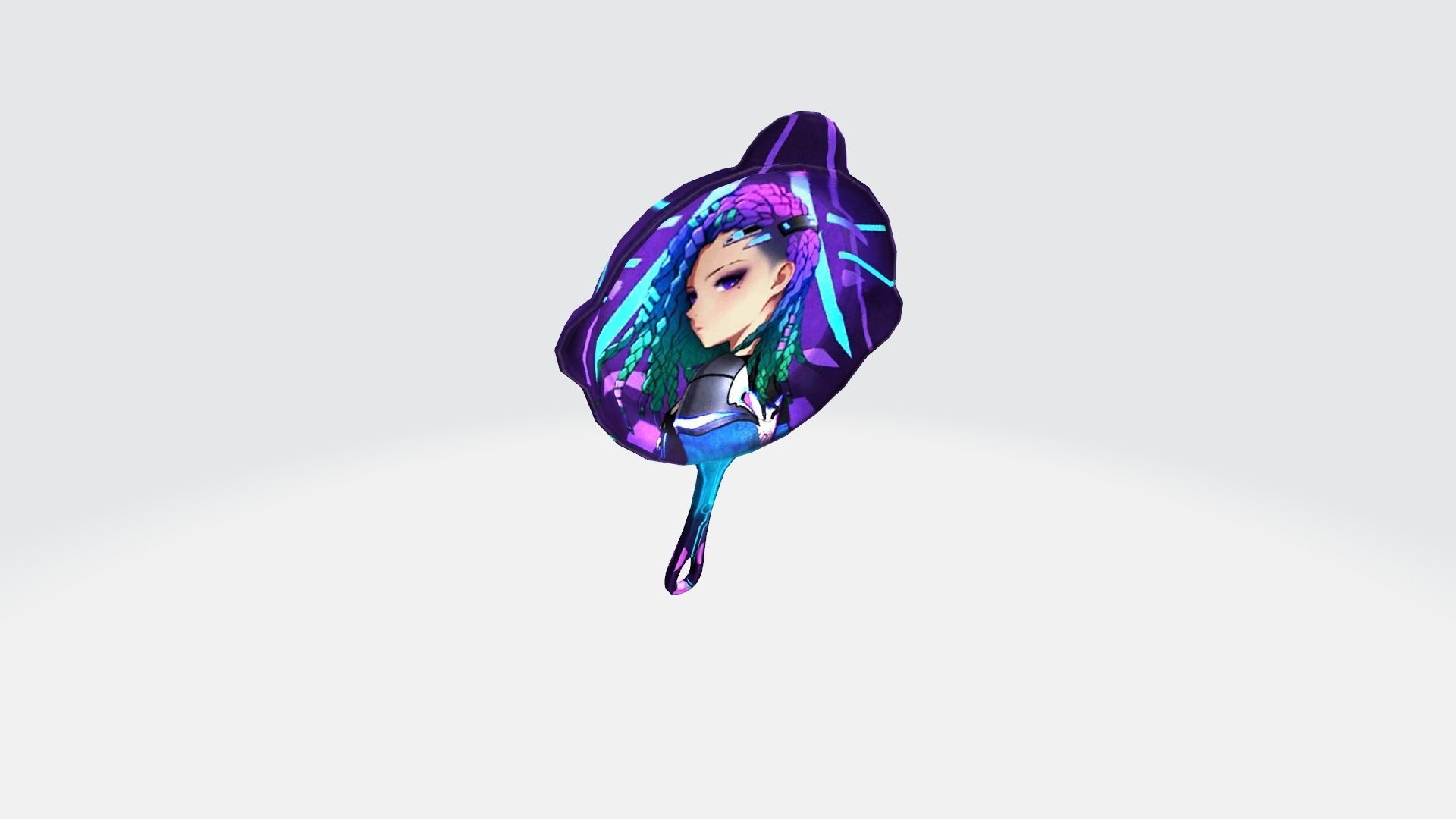 Pan Rifle Game Weapon 21x 3D model_23