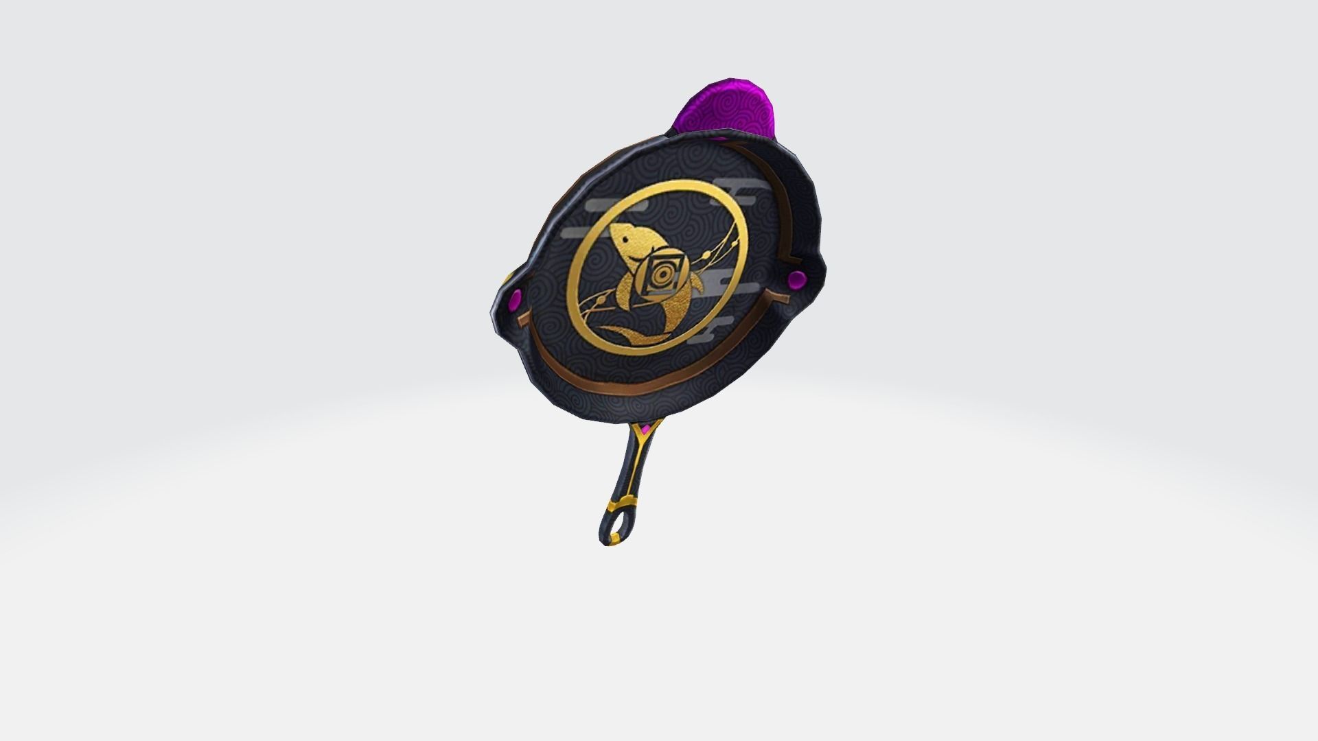 Pan Rifle Game Weapon 21x 3D model_22