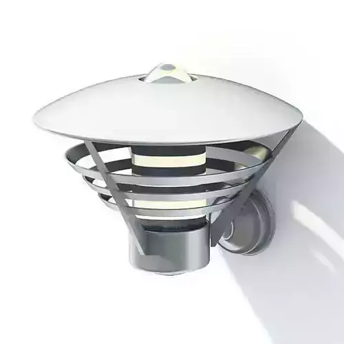 Stainless Garden Lamp 3D model