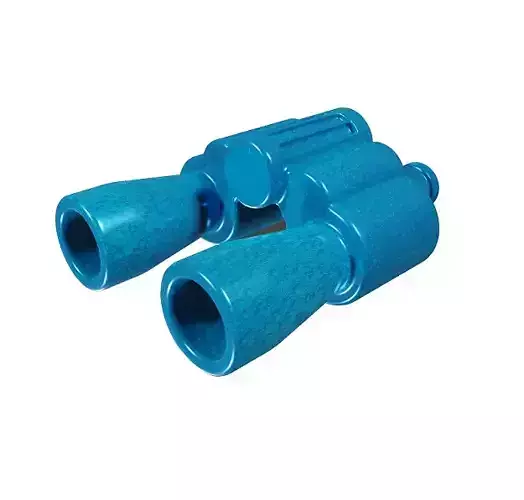 Cartoon Binocular Low-poly 3D model
