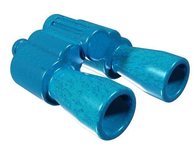 Cartoon Binocular Low-poly 3D model_1