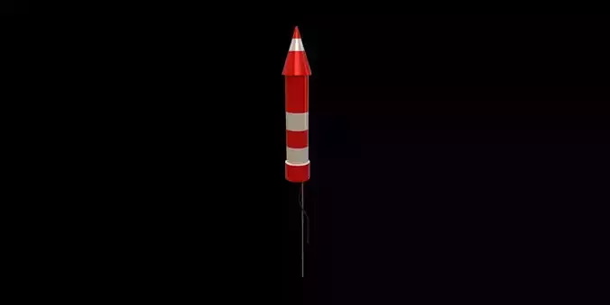 Rocket Firework 3D model