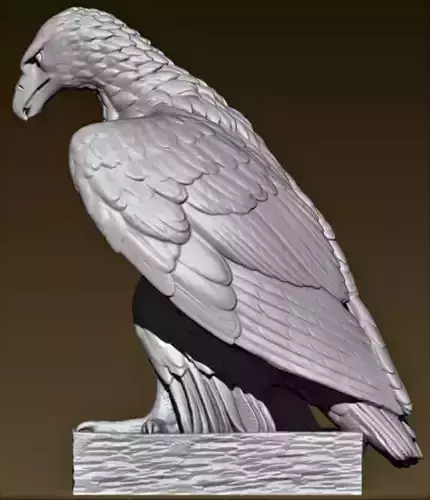 Eagle statue 