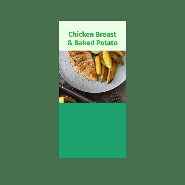 Package of Chicken Potato Tray 3D model_15