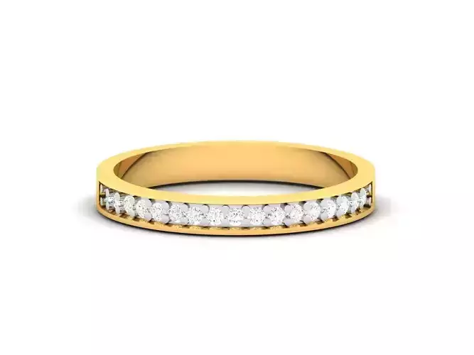 Women Diamond Ring 3dm render details