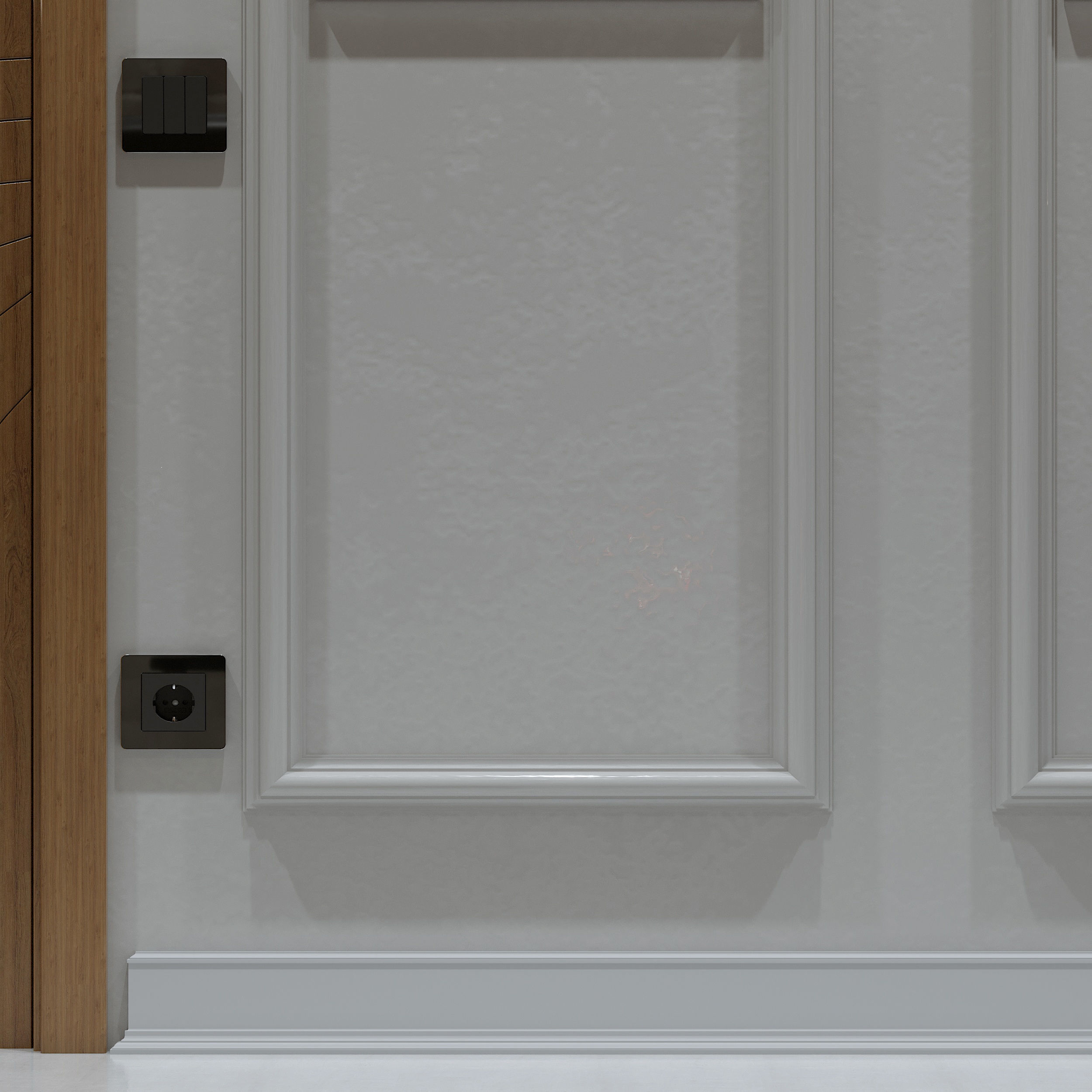 office modern home interior design 3D model_8