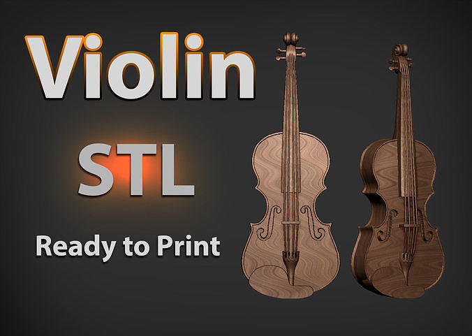 Violin 3D print model