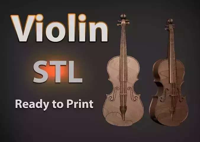 Violin 3D print model
