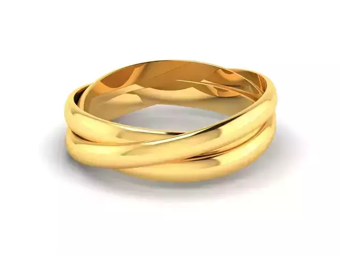 Women Diamond Ring 3dm render details