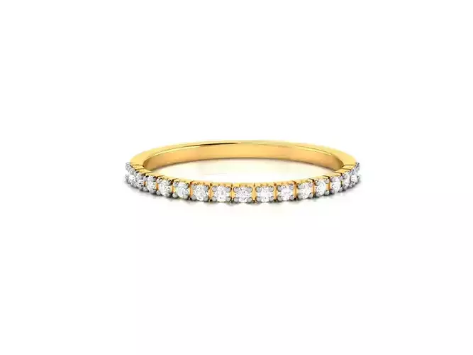 Women Diamond Ring 3dm render details