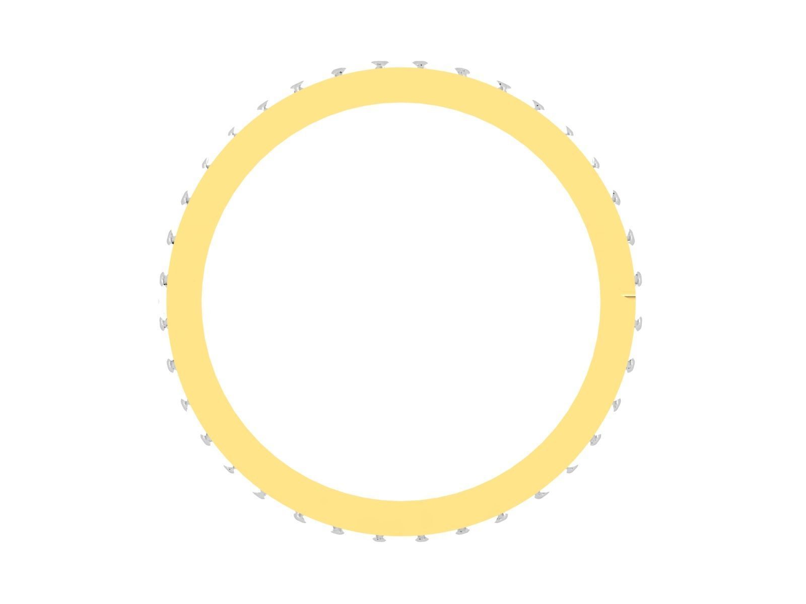 Women Diamond Ring 3dm render details 3D print model_3