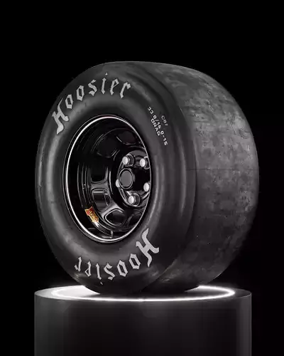 Hoosier C07 330 15 3D model
