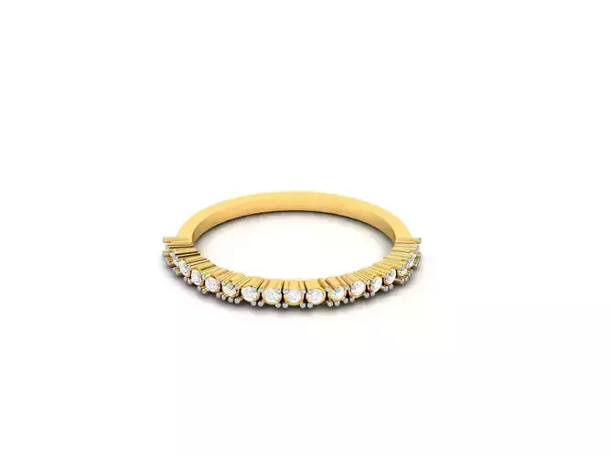 Women Diamond Ring 3dm render details 3D print model