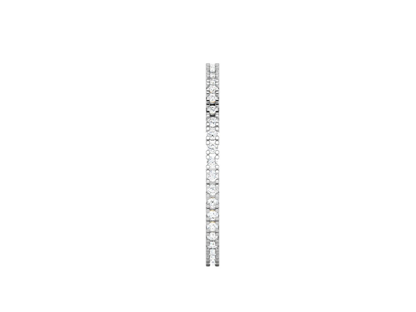 Women Diamond Ring 3dm render details 3D print model_6