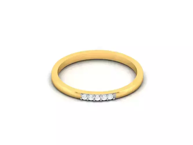Women Diamond Ring 3dm render details 3D print model