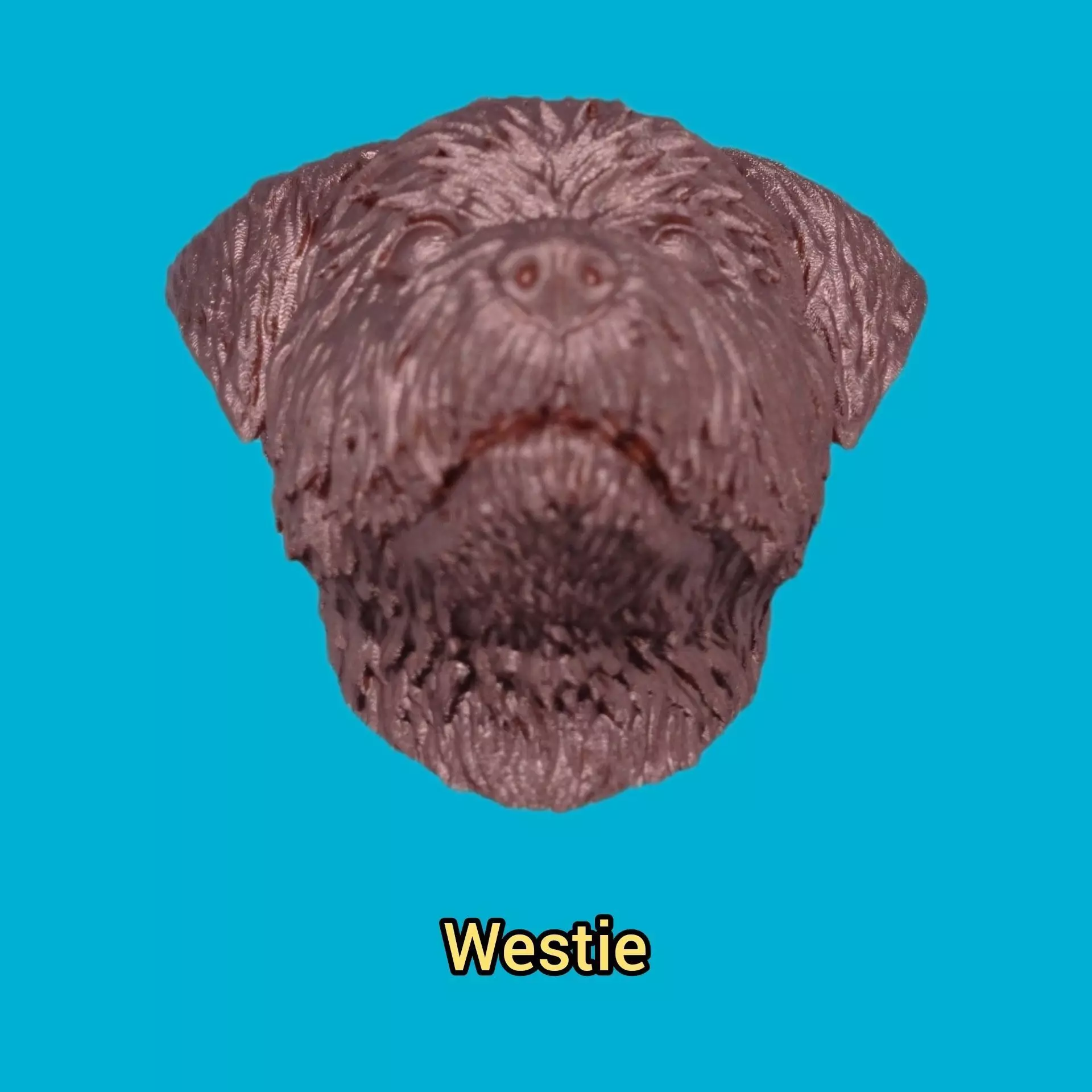 Westie - Handle 3D print model_0