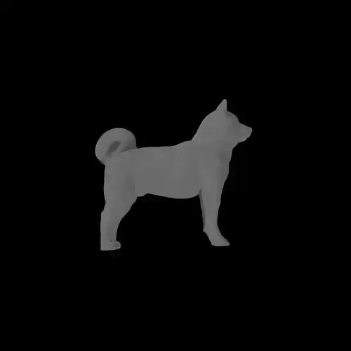 Shiba - Handle 3D print model