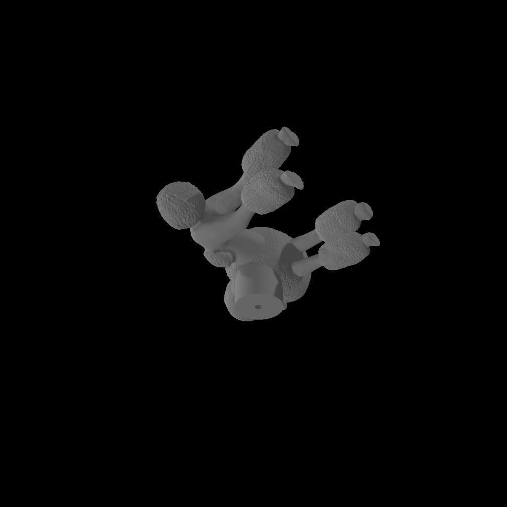 Poodle - Handle 3D print model_2