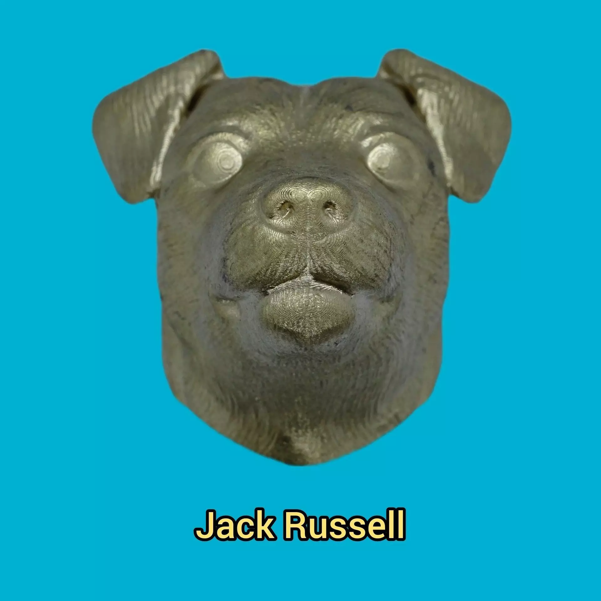 Jack Russell - Handle 3D print model_0