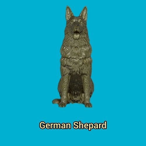 German Shepard - Handle 3D print model