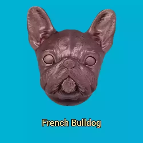 French Bulldog - Handle 3D print model