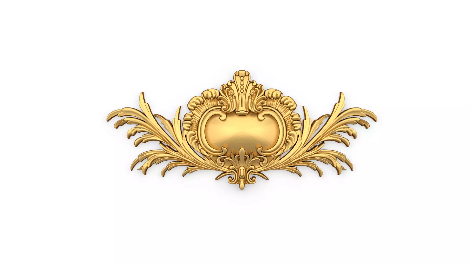 Classic decor ornament 82 3D model_0