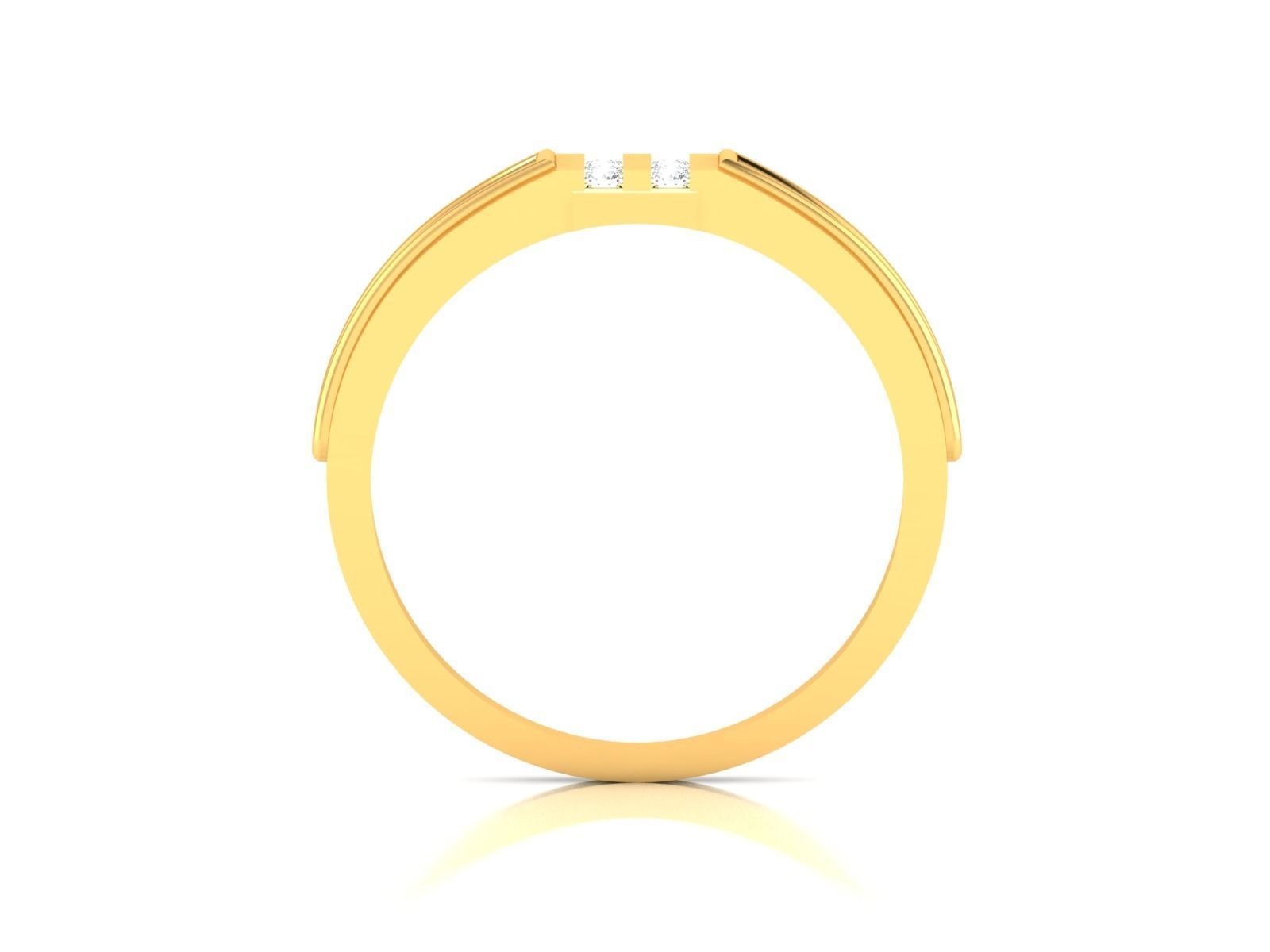 Women Diamond Ring 3dm render details 3D print model_5