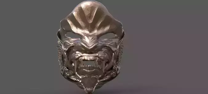 Sci fi Animal Helmet 3D