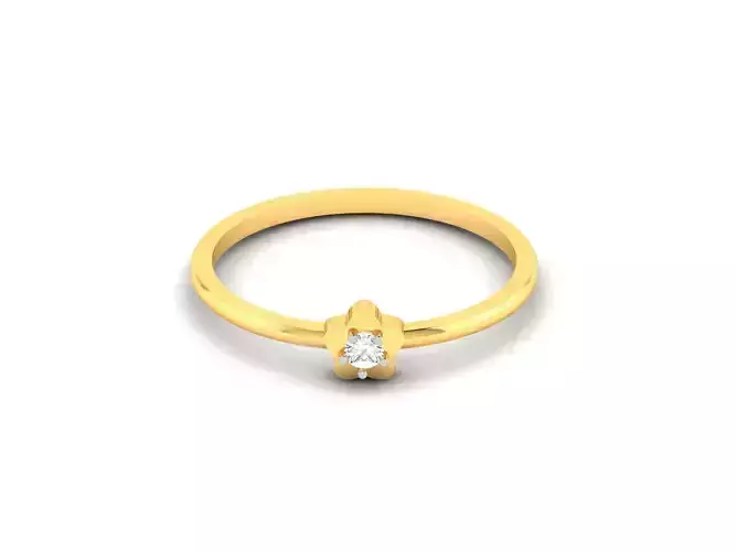 Women Diamond Ring 3dm render details