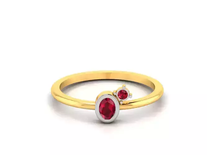 Women Diamond Ring 3dm render details 3D print model
