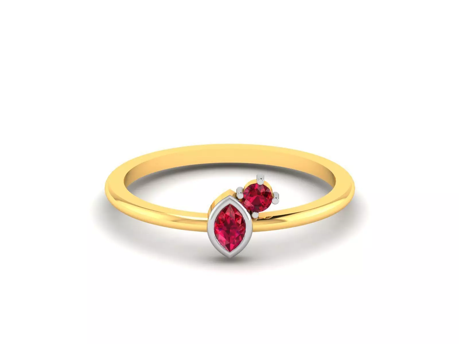 Women Diamond Ring 3dm render details 3D print model_0