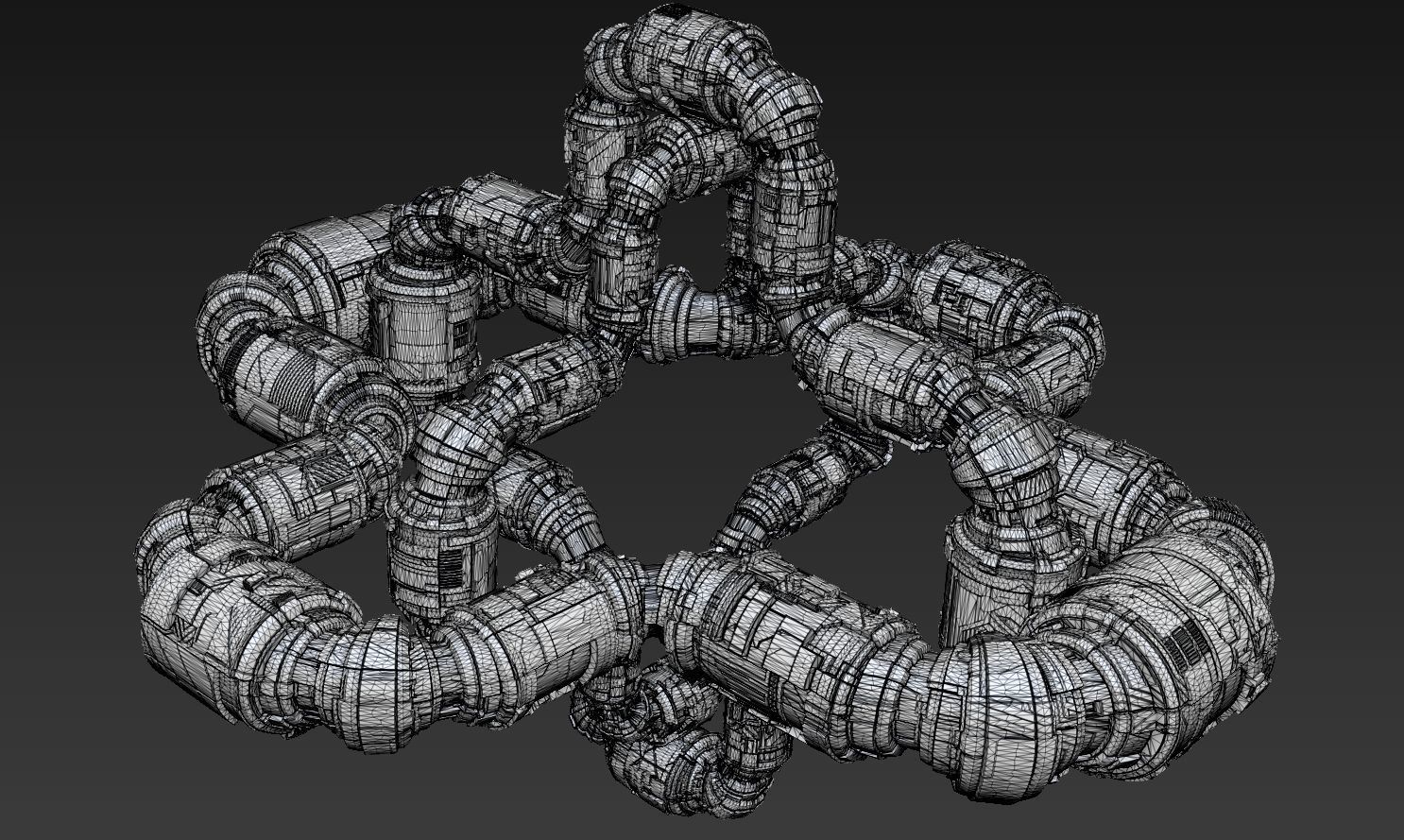 space equipment node 00070 3D model_2