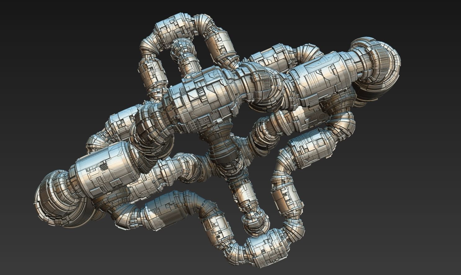 space equipment node 00070 3D model_9