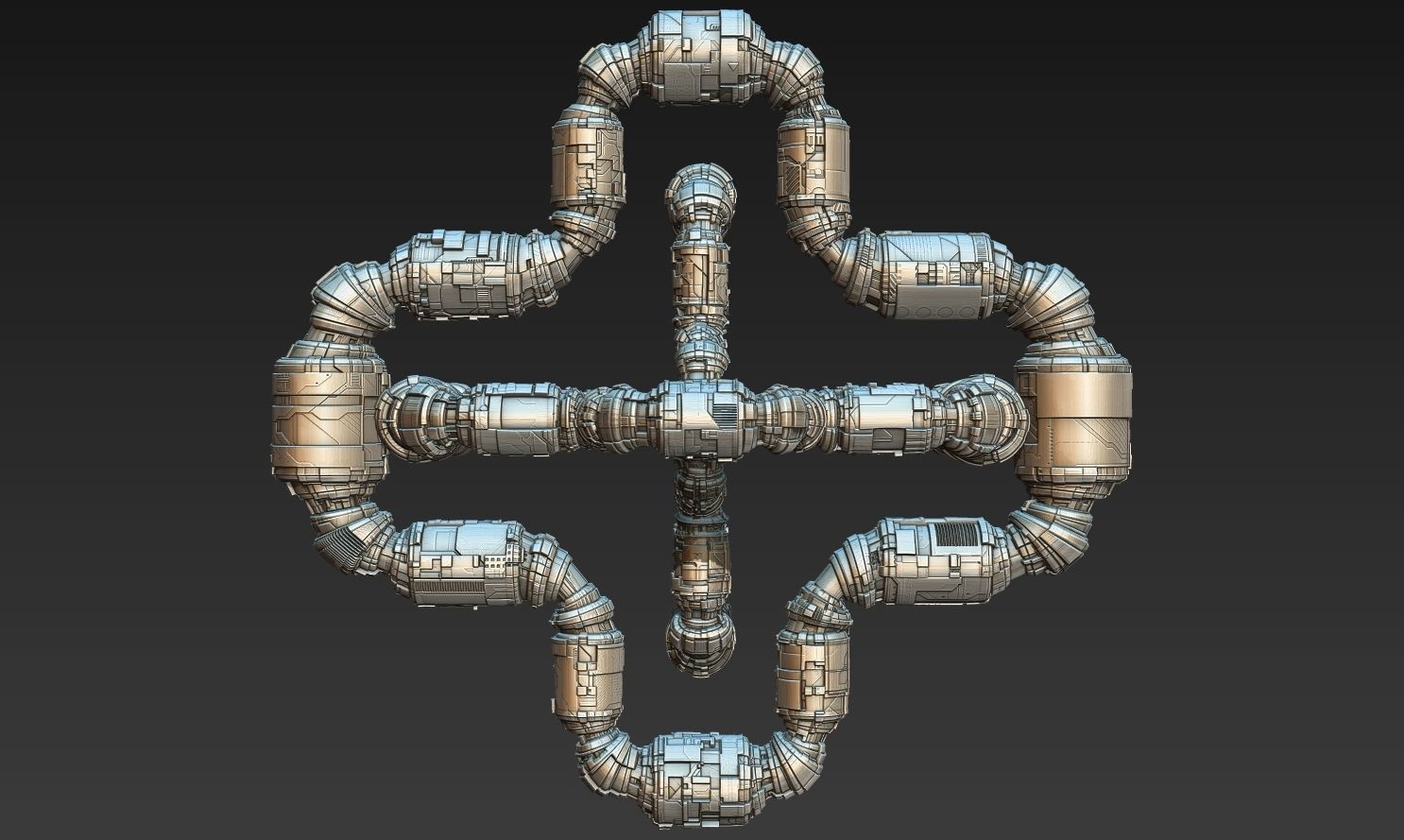 space equipment node 00070 3D model_12