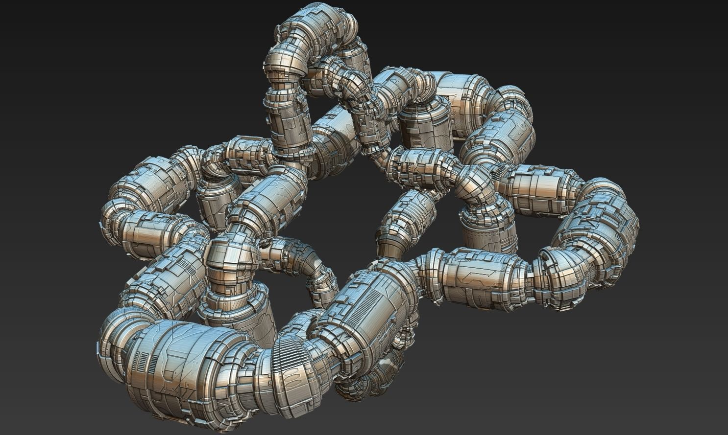 space equipment node 00070 3D model_6