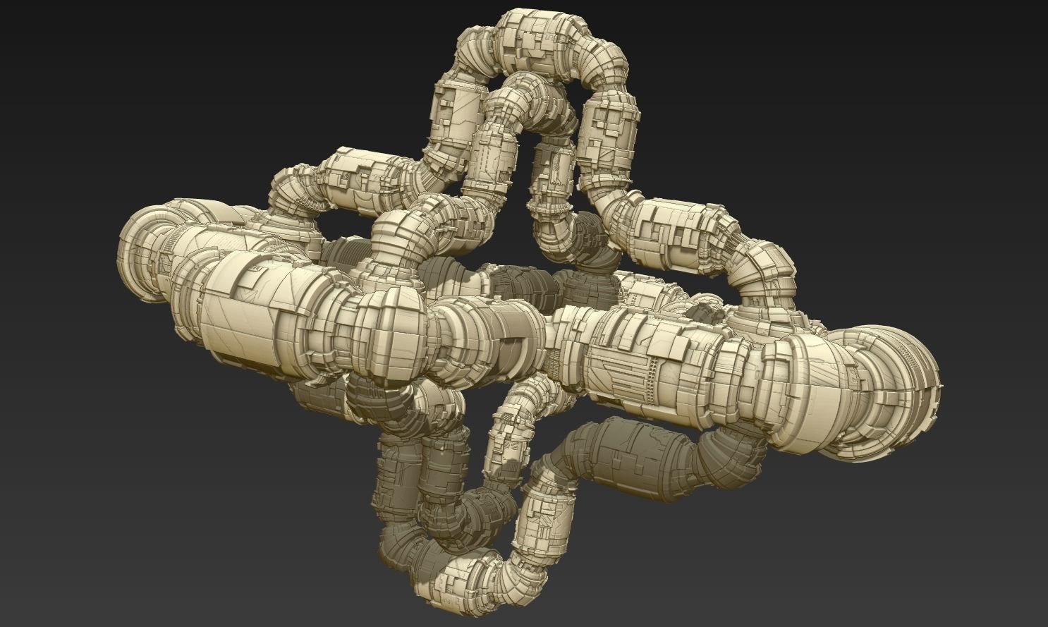 space equipment node 00070 3D model_4