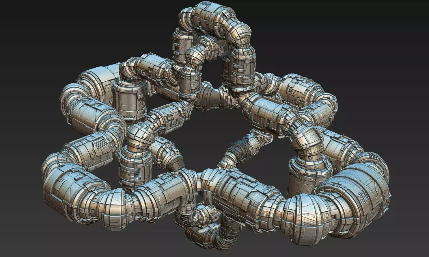 space equipment node 00070 3D model_0