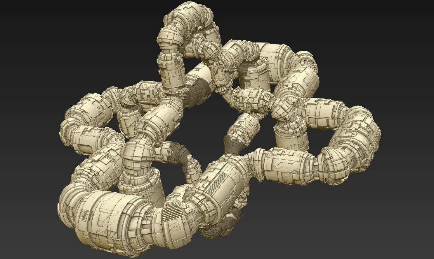 space equipment node 00070 3D model_7